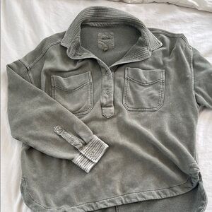 Aerie Button down sweatshirt style